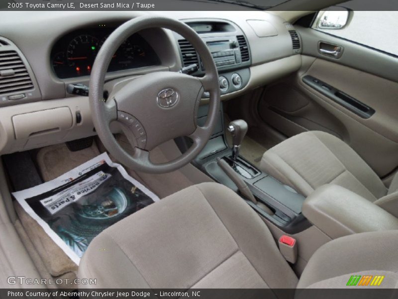 Desert Sand Mica / Taupe 2005 Toyota Camry LE