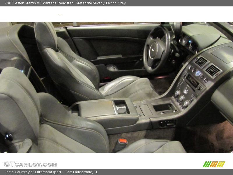 Meteorite Silver / Falcon Grey 2008 Aston Martin V8 Vantage Roadster