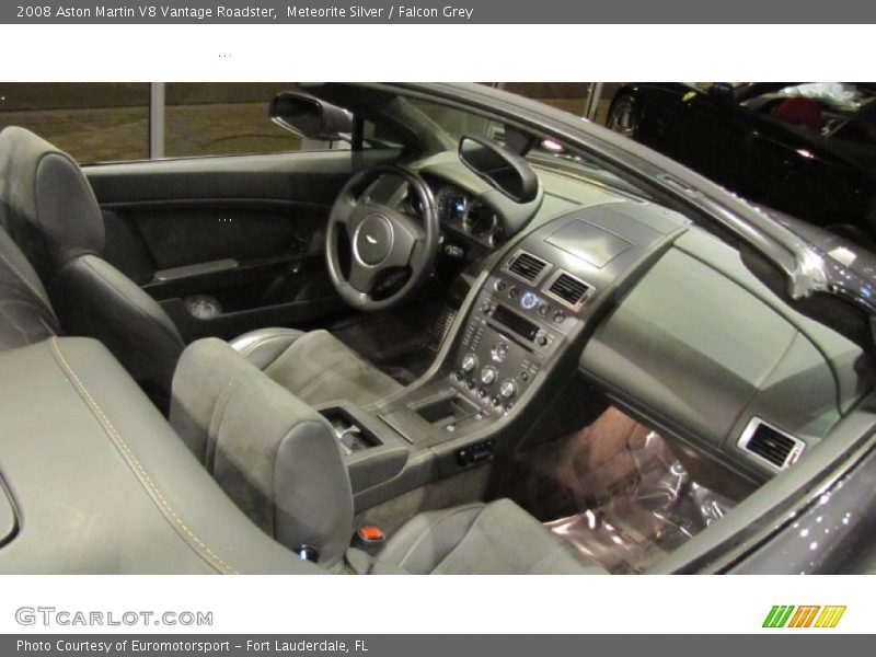 Meteorite Silver / Falcon Grey 2008 Aston Martin V8 Vantage Roadster