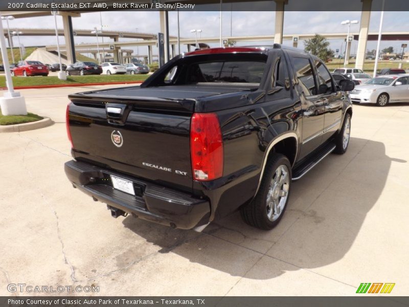 Black Raven / Ebony/Ebony 2007 Cadillac Escalade EXT AWD