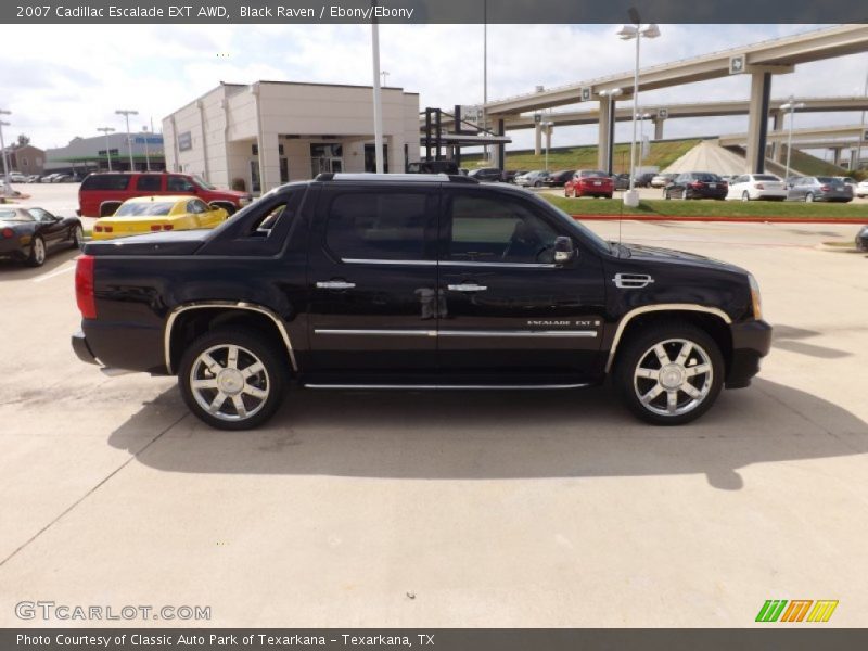 Black Raven / Ebony/Ebony 2007 Cadillac Escalade EXT AWD