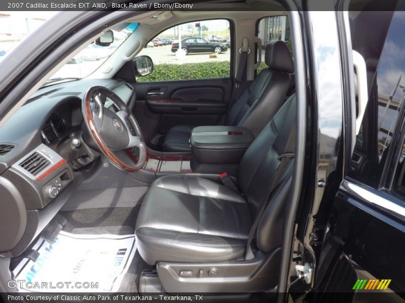 Black Raven / Ebony/Ebony 2007 Cadillac Escalade EXT AWD