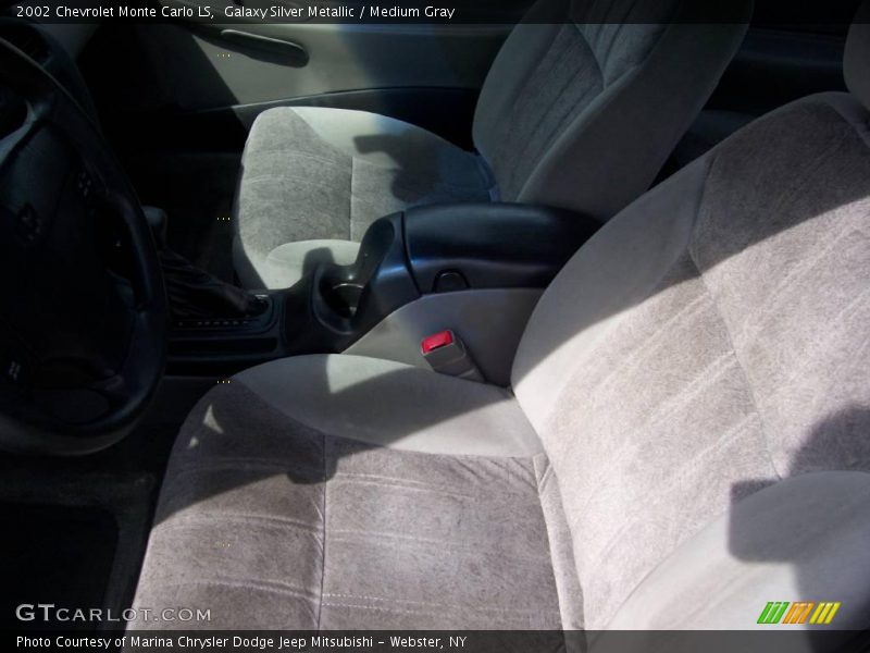Galaxy Silver Metallic / Medium Gray 2002 Chevrolet Monte Carlo LS