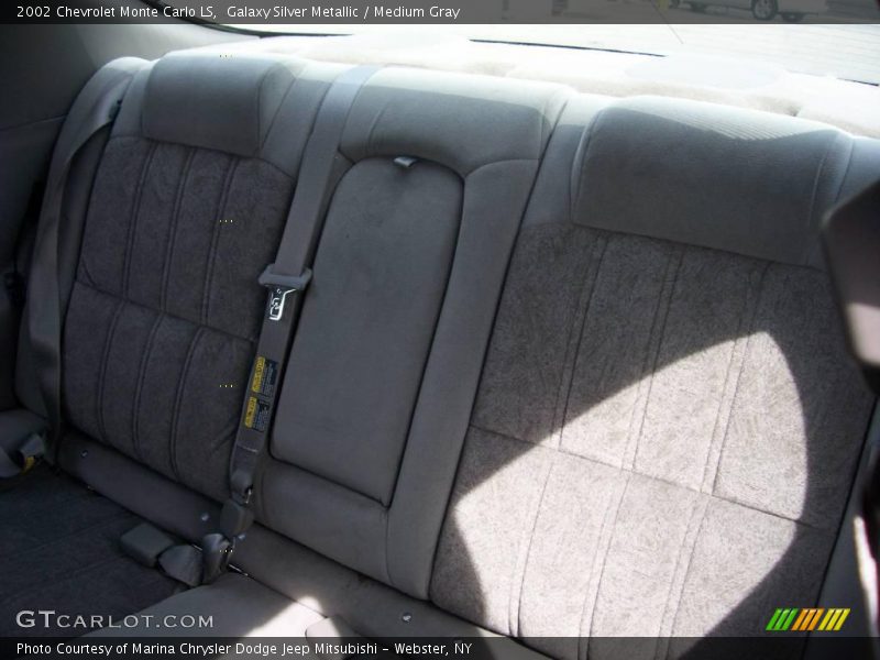 Galaxy Silver Metallic / Medium Gray 2002 Chevrolet Monte Carlo LS