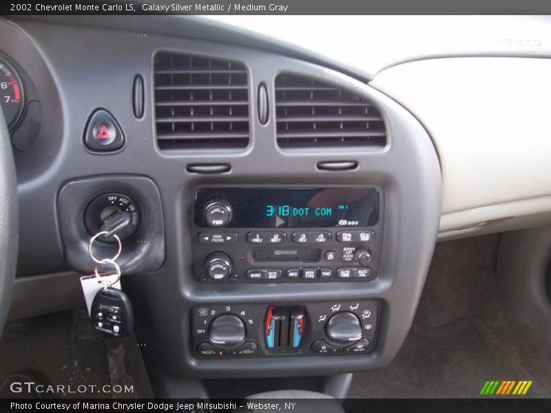Galaxy Silver Metallic / Medium Gray 2002 Chevrolet Monte Carlo LS