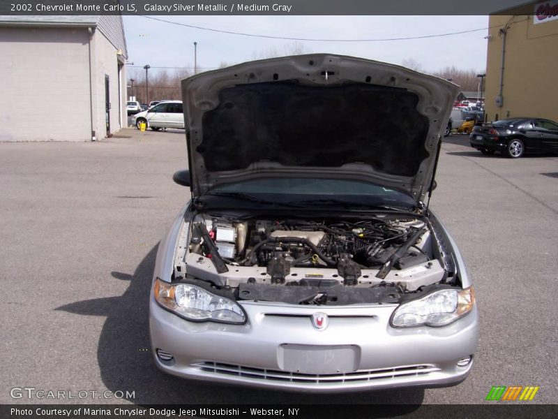 Galaxy Silver Metallic / Medium Gray 2002 Chevrolet Monte Carlo LS