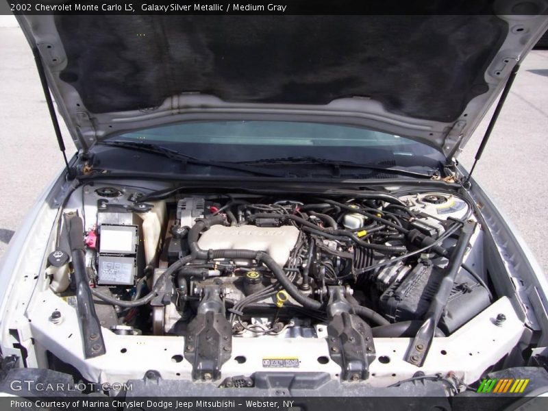 Galaxy Silver Metallic / Medium Gray 2002 Chevrolet Monte Carlo LS