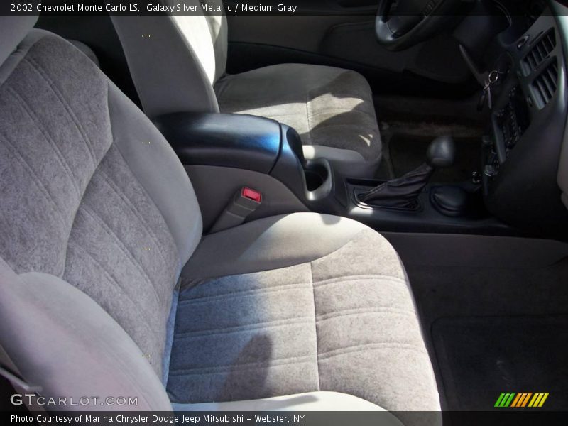 Galaxy Silver Metallic / Medium Gray 2002 Chevrolet Monte Carlo LS