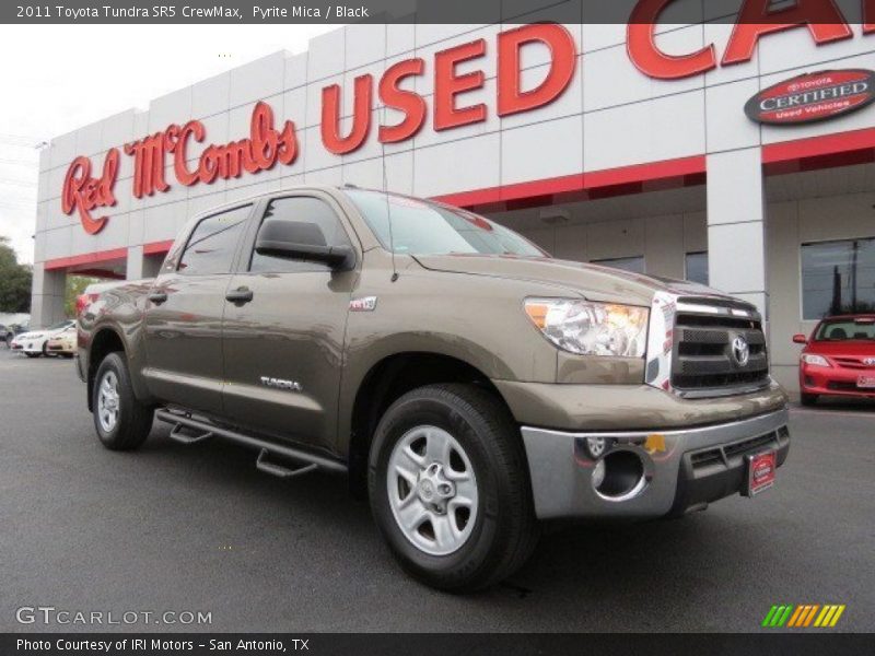Pyrite Mica / Black 2011 Toyota Tundra SR5 CrewMax