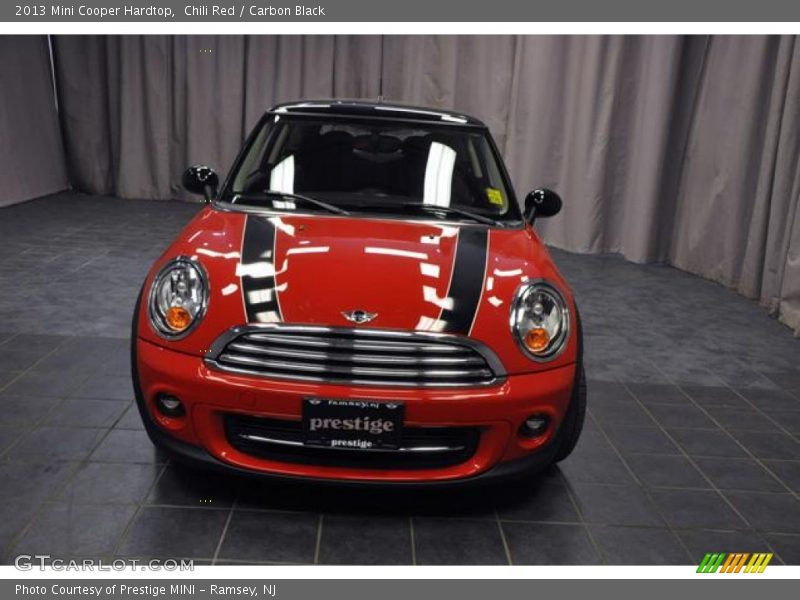 Chili Red / Carbon Black 2013 Mini Cooper Hardtop