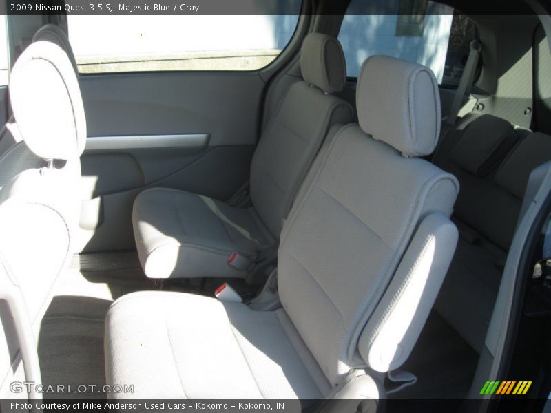 Majestic Blue / Gray 2009 Nissan Quest 3.5 S