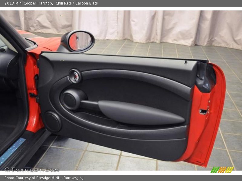 Chili Red / Carbon Black 2013 Mini Cooper Hardtop