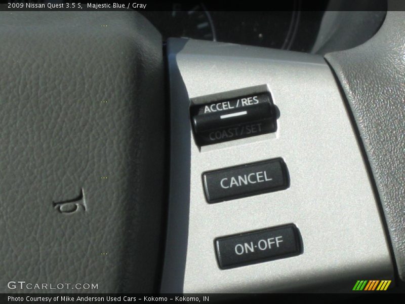 Majestic Blue / Gray 2009 Nissan Quest 3.5 S