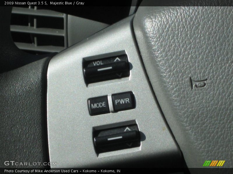 Majestic Blue / Gray 2009 Nissan Quest 3.5 S