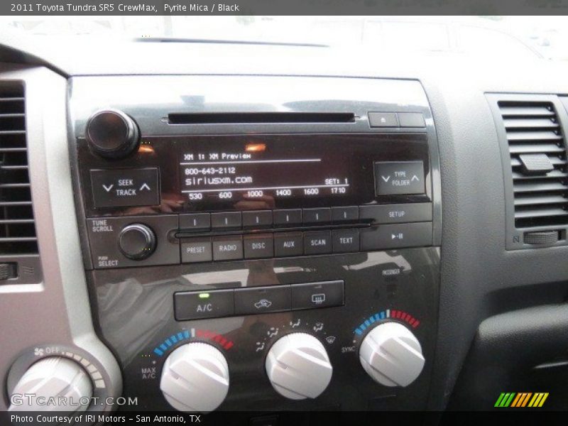 Pyrite Mica / Black 2011 Toyota Tundra SR5 CrewMax