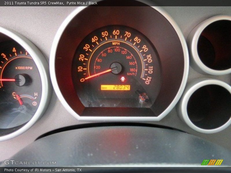 Pyrite Mica / Black 2011 Toyota Tundra SR5 CrewMax