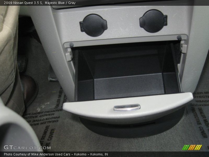 Majestic Blue / Gray 2009 Nissan Quest 3.5 S