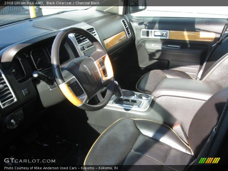 Black Clearcoat / Charcoal Black 2008 Lincoln MKX AWD