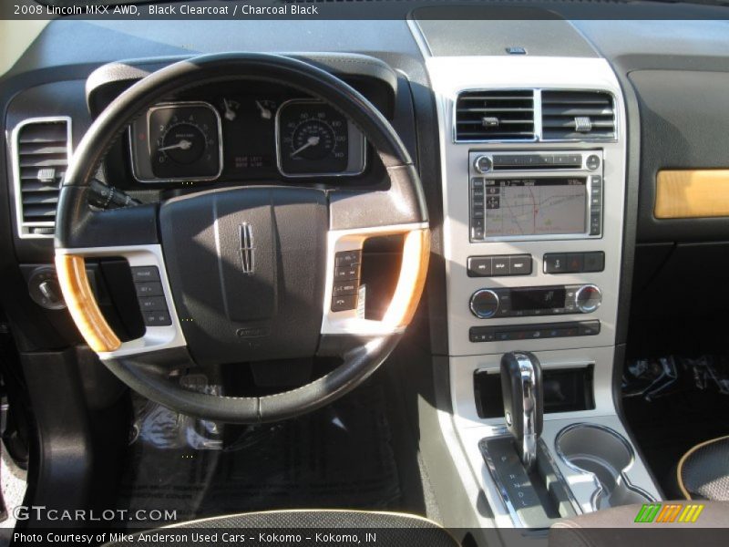 Black Clearcoat / Charcoal Black 2008 Lincoln MKX AWD