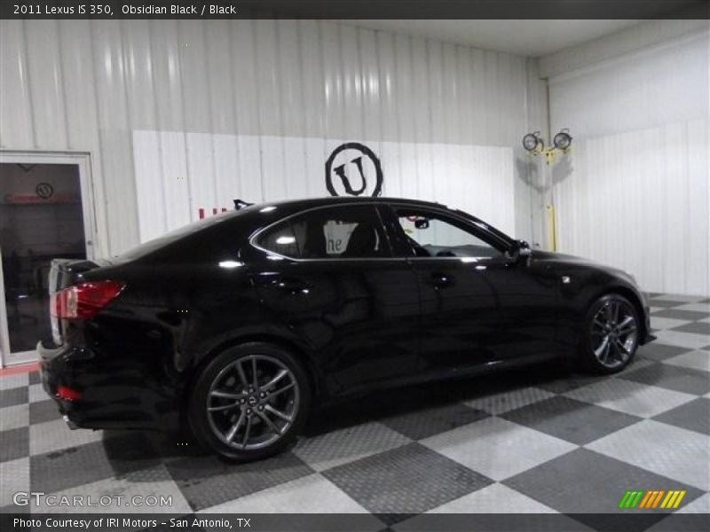 Obsidian Black / Black 2011 Lexus IS 350