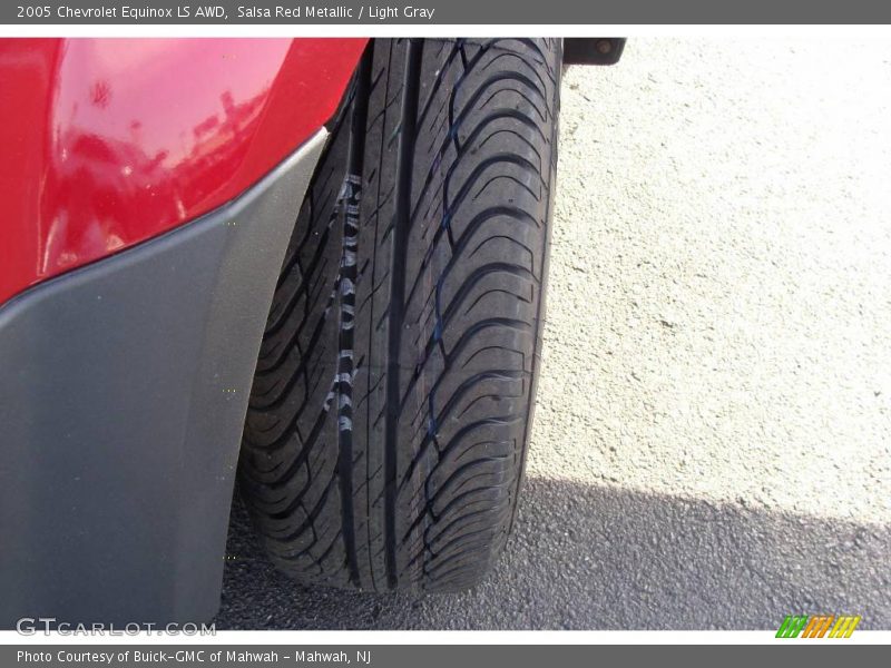 Salsa Red Metallic / Light Gray 2005 Chevrolet Equinox LS AWD