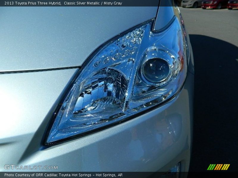 Classic Silver Metallic / Misty Gray 2013 Toyota Prius Three Hybrid