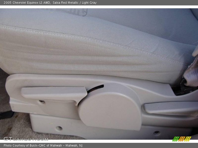 Salsa Red Metallic / Light Gray 2005 Chevrolet Equinox LS AWD