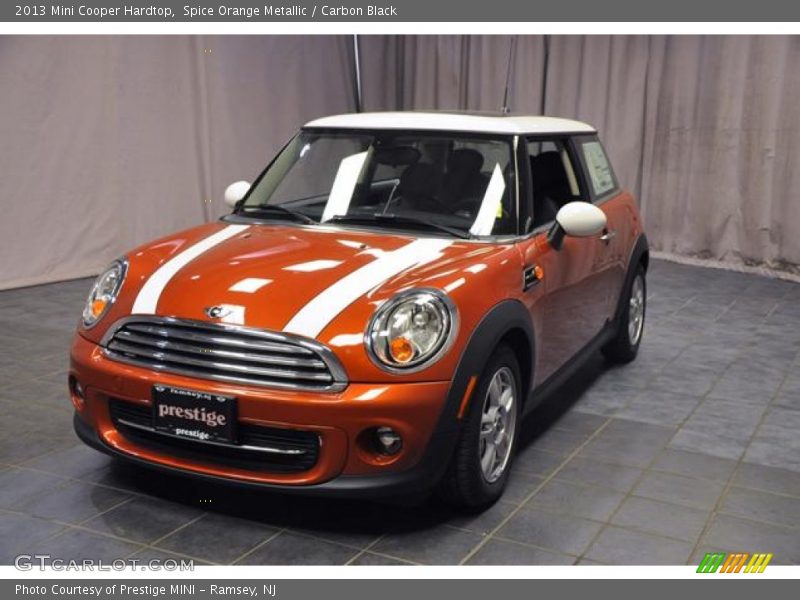 Spice Orange Metallic / Carbon Black 2013 Mini Cooper Hardtop
