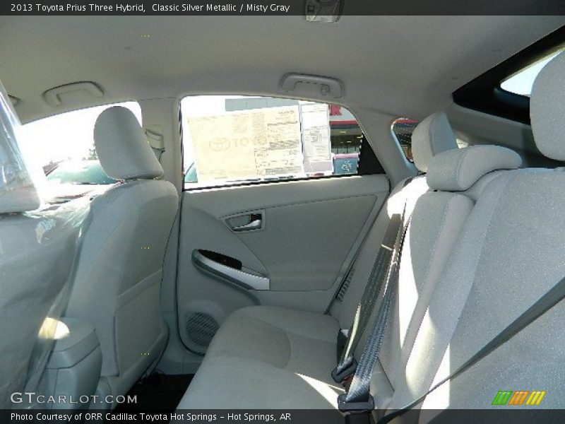 Classic Silver Metallic / Misty Gray 2013 Toyota Prius Three Hybrid