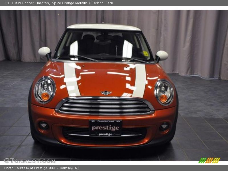 Spice Orange Metallic / Carbon Black 2013 Mini Cooper Hardtop