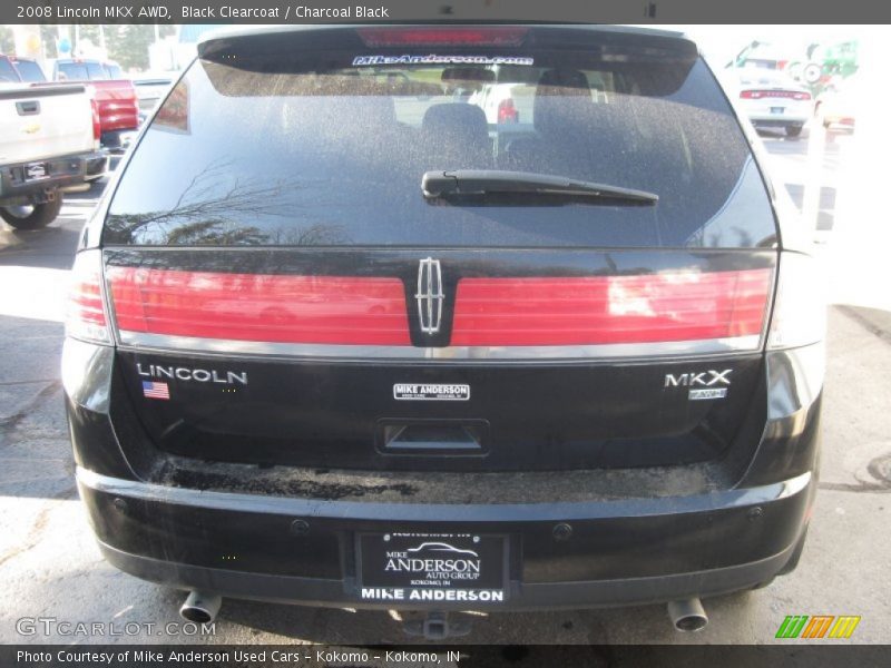 Black Clearcoat / Charcoal Black 2008 Lincoln MKX AWD