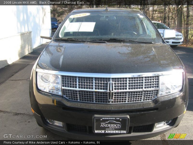 Black Clearcoat / Charcoal Black 2008 Lincoln MKX AWD