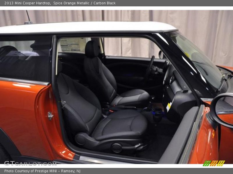 Spice Orange Metallic / Carbon Black 2013 Mini Cooper Hardtop
