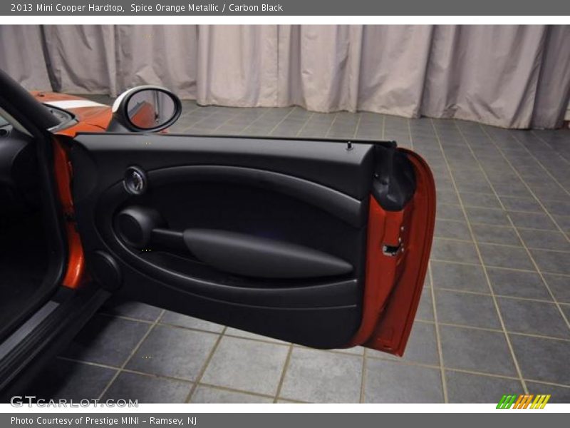 Spice Orange Metallic / Carbon Black 2013 Mini Cooper Hardtop