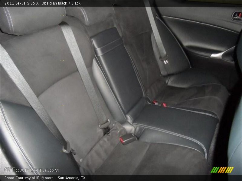 Obsidian Black / Black 2011 Lexus IS 350