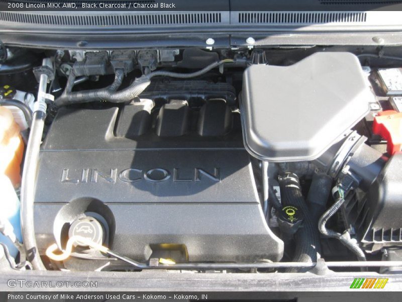 Black Clearcoat / Charcoal Black 2008 Lincoln MKX AWD