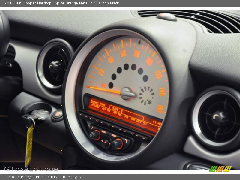 Spice Orange Metallic / Carbon Black 2013 Mini Cooper Hardtop