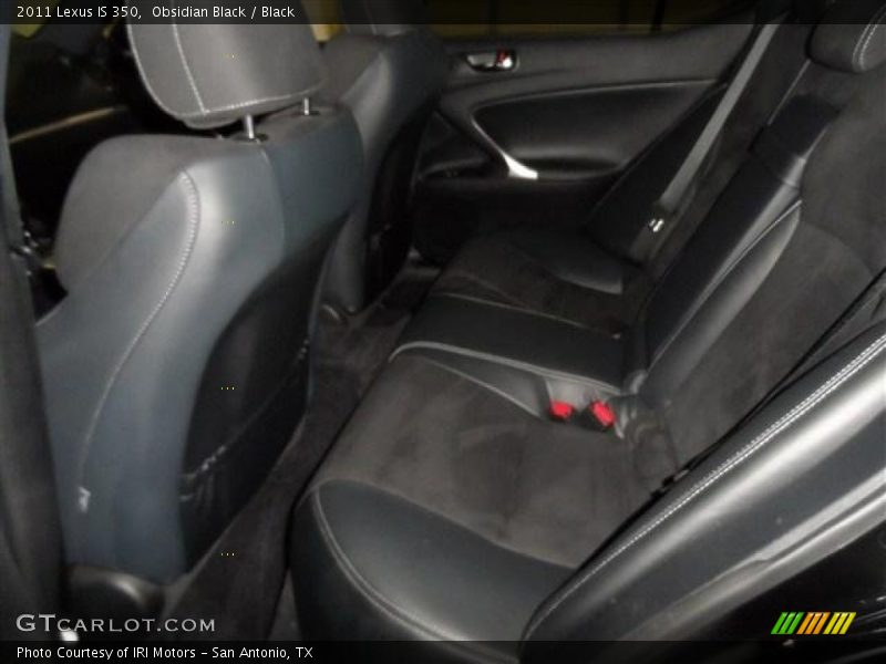 Obsidian Black / Black 2011 Lexus IS 350