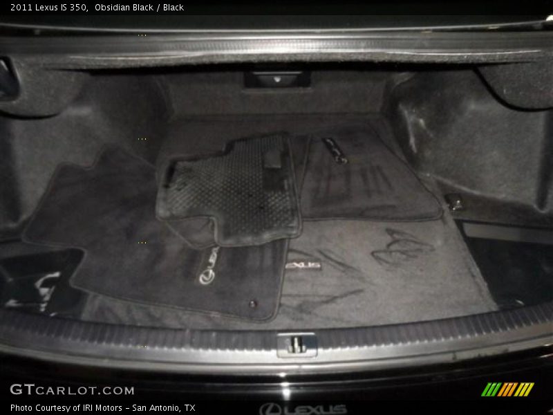 Obsidian Black / Black 2011 Lexus IS 350