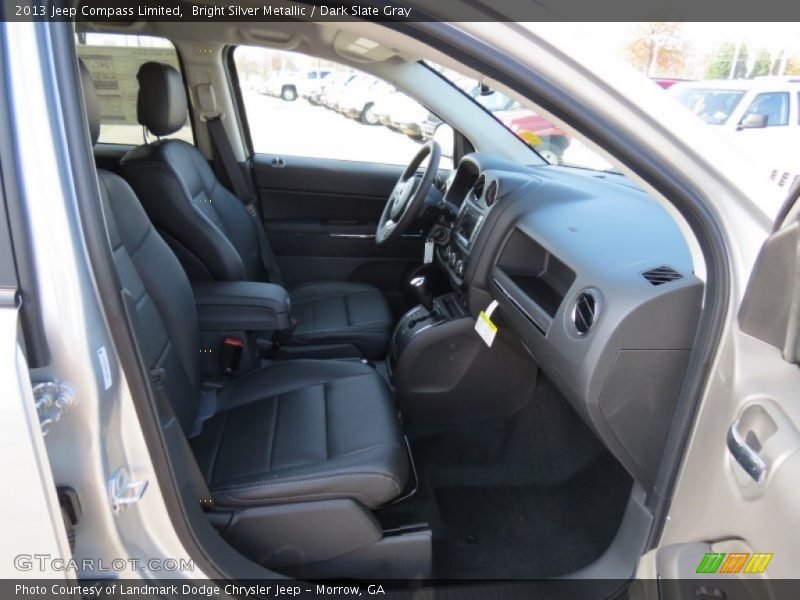 Bright Silver Metallic / Dark Slate Gray 2013 Jeep Compass Limited
