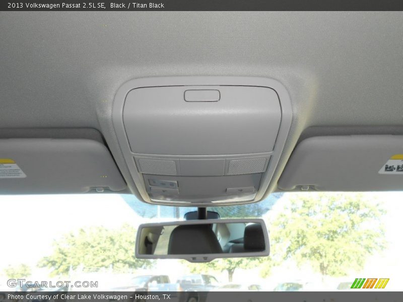 Black / Titan Black 2013 Volkswagen Passat 2.5L SE