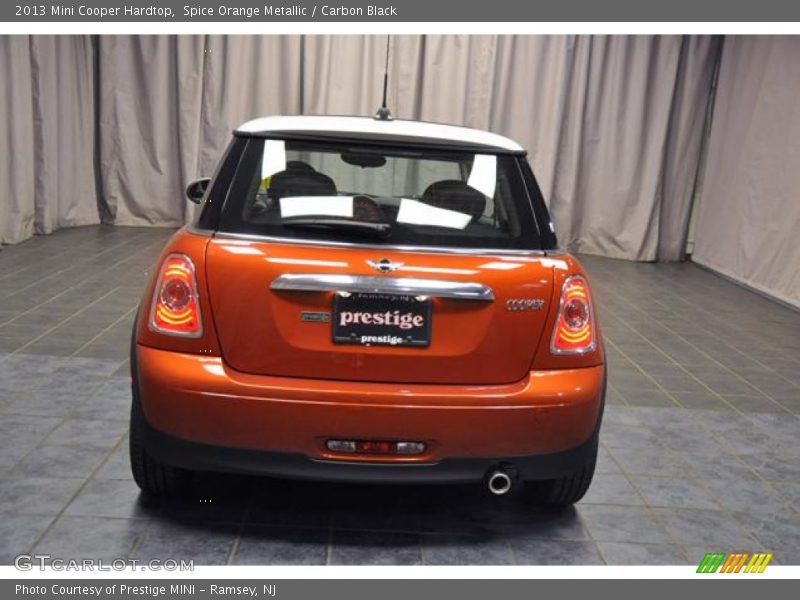Spice Orange Metallic / Carbon Black 2013 Mini Cooper Hardtop