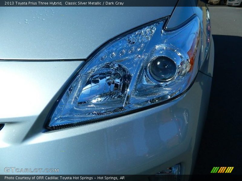 Classic Silver Metallic / Dark Gray 2013 Toyota Prius Three Hybrid
