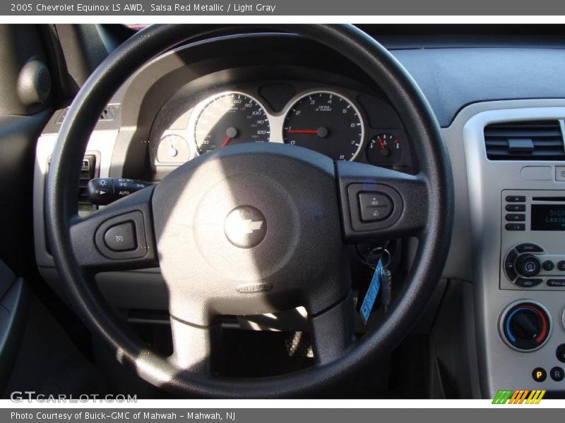 Salsa Red Metallic / Light Gray 2005 Chevrolet Equinox LS AWD