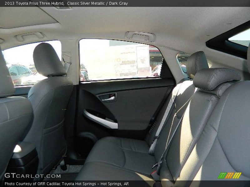 Classic Silver Metallic / Dark Gray 2013 Toyota Prius Three Hybrid