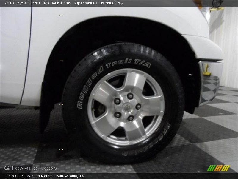 Super White / Graphite Gray 2010 Toyota Tundra TRD Double Cab