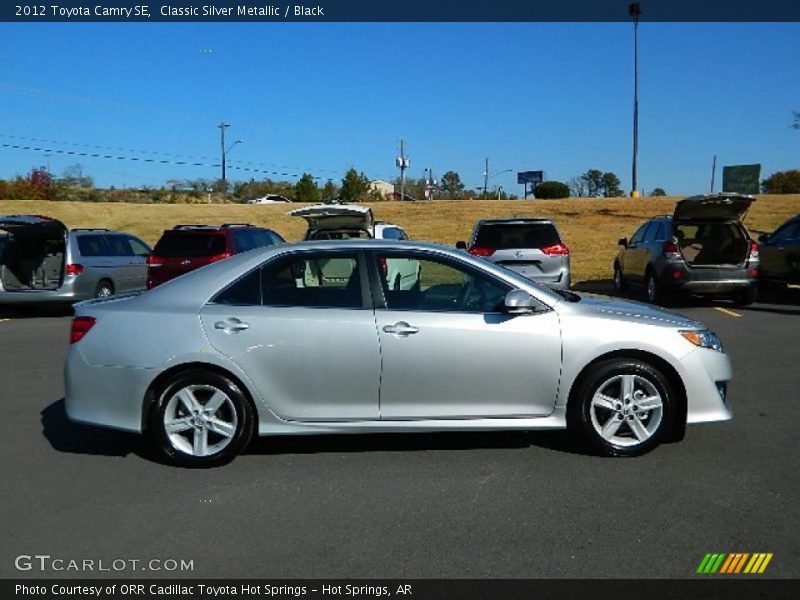 Classic Silver Metallic / Black 2012 Toyota Camry SE
