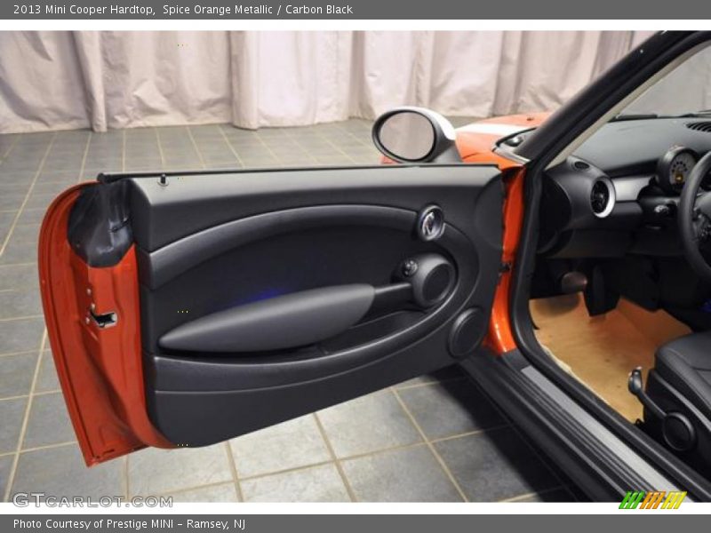 Spice Orange Metallic / Carbon Black 2013 Mini Cooper Hardtop