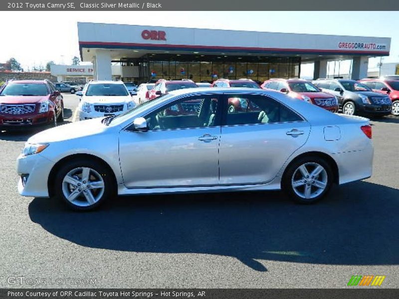 Classic Silver Metallic / Black 2012 Toyota Camry SE