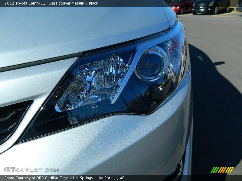 Classic Silver Metallic / Black 2012 Toyota Camry SE